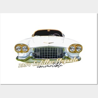 1953 Cadillac Elegante Convertible Posters and Art